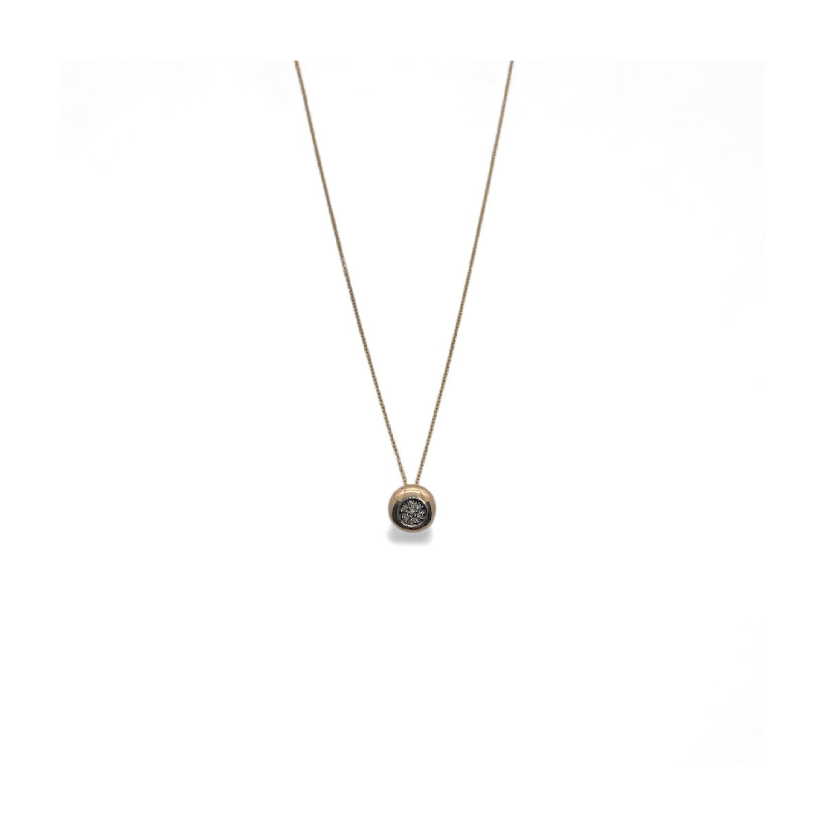ROSE GOLD PANOS & SAVAS NECKLACE - N1252