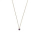 HEART ROSE GOLD PANOS & SAVAS NECKLACE - N0832