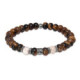 PULSERA PLATADEPALO OJO DE TIGRE - MB266X T/M