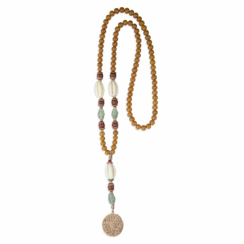 COLLAR PLATADEPALO - WN154X