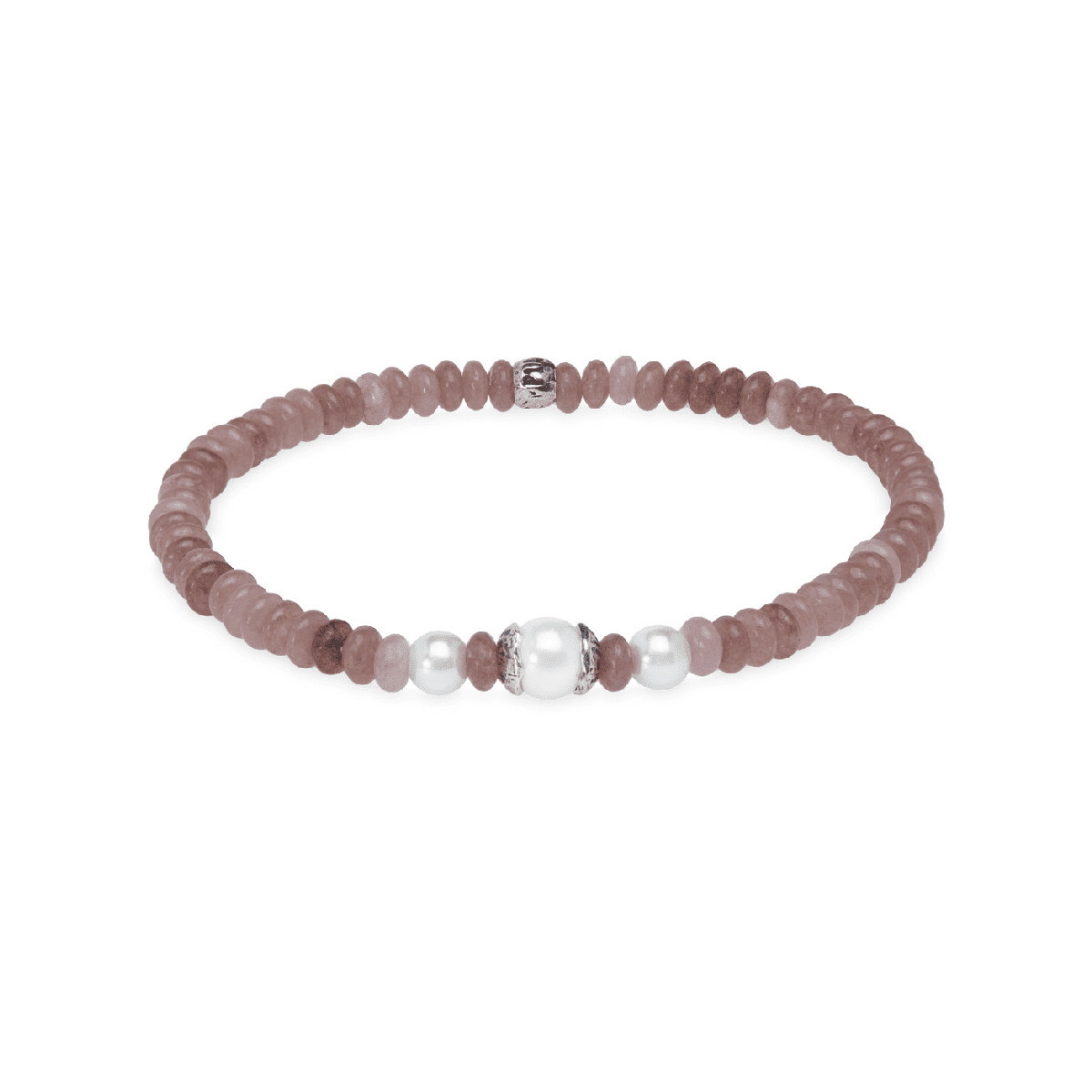 PULSERA PLATADEPALO PERLA - WB531X T/M