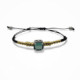 CHALCEDONY TOP SILVER BRACELET - PU7895PMA