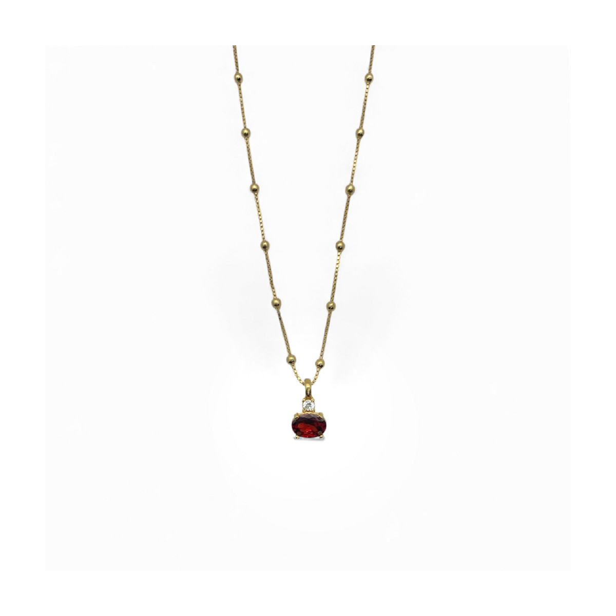 COLLAR TOP SILVER NARANJA - CO7906PXCADR