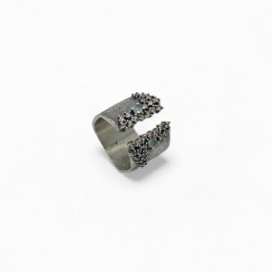 ANILLO TOP SILVER CALCEDÓNIAS - AN7926P