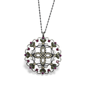 TOP SILVER NECKLACE - CL7801PCO