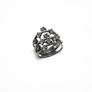ANILLO TOP SILVER - AN7884P