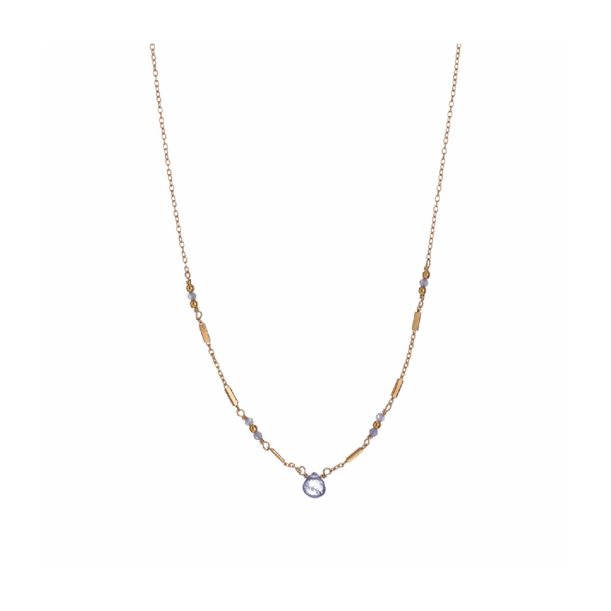 COLLAR ALISIA TANZANITA - AL4644ORO TANZANITE
