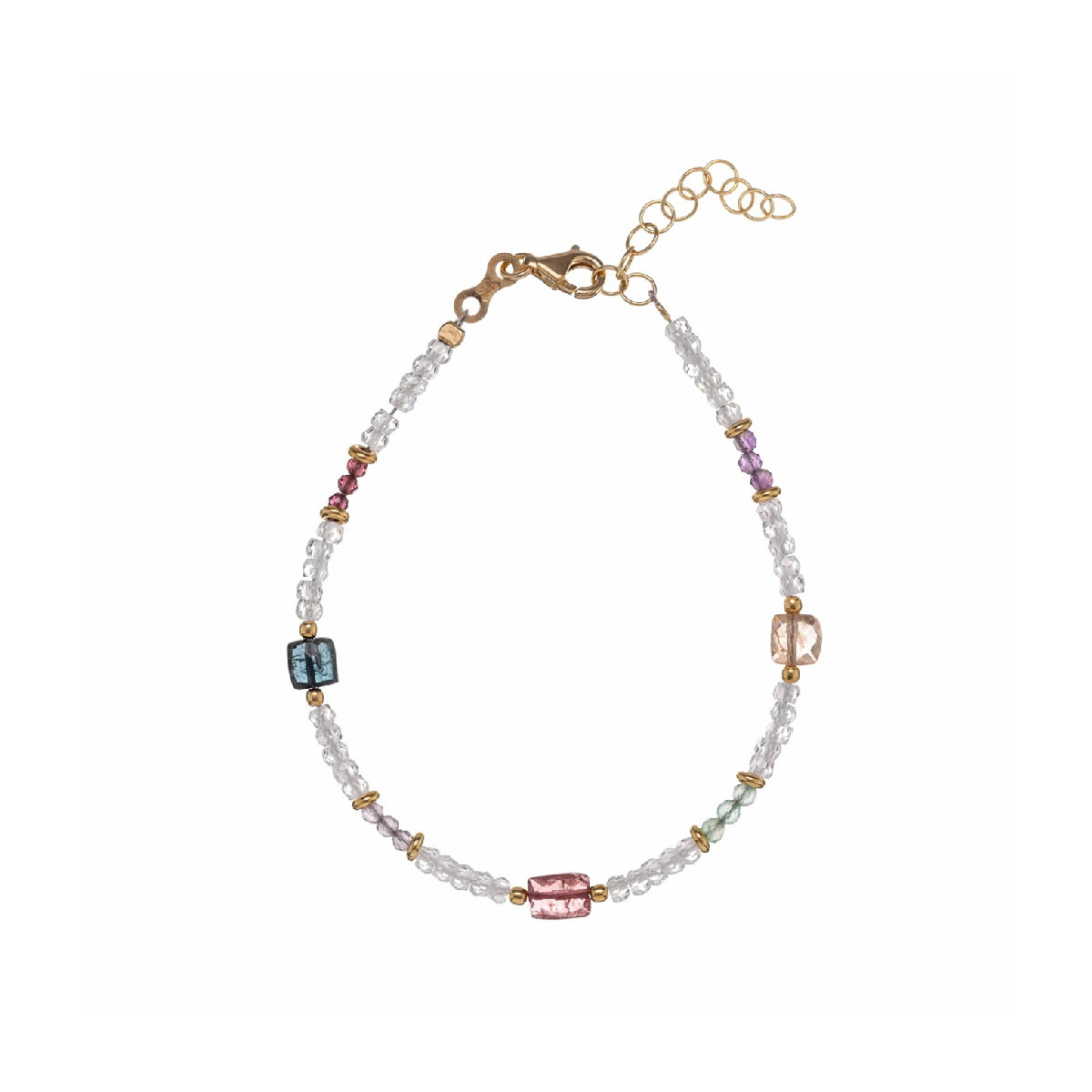 POLSERA ALISIA OR TURMALINES - AL4806ORO