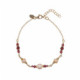 POLSERA ALISIA OR GRANATES PERLES - AL5182ORO GRANATO
