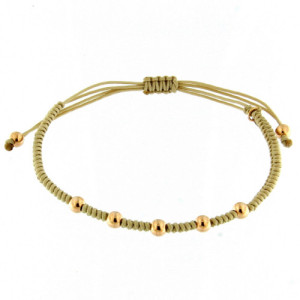 ROSE GOLD BEIGE JAIBOR BRACELET - B9544MPBEI