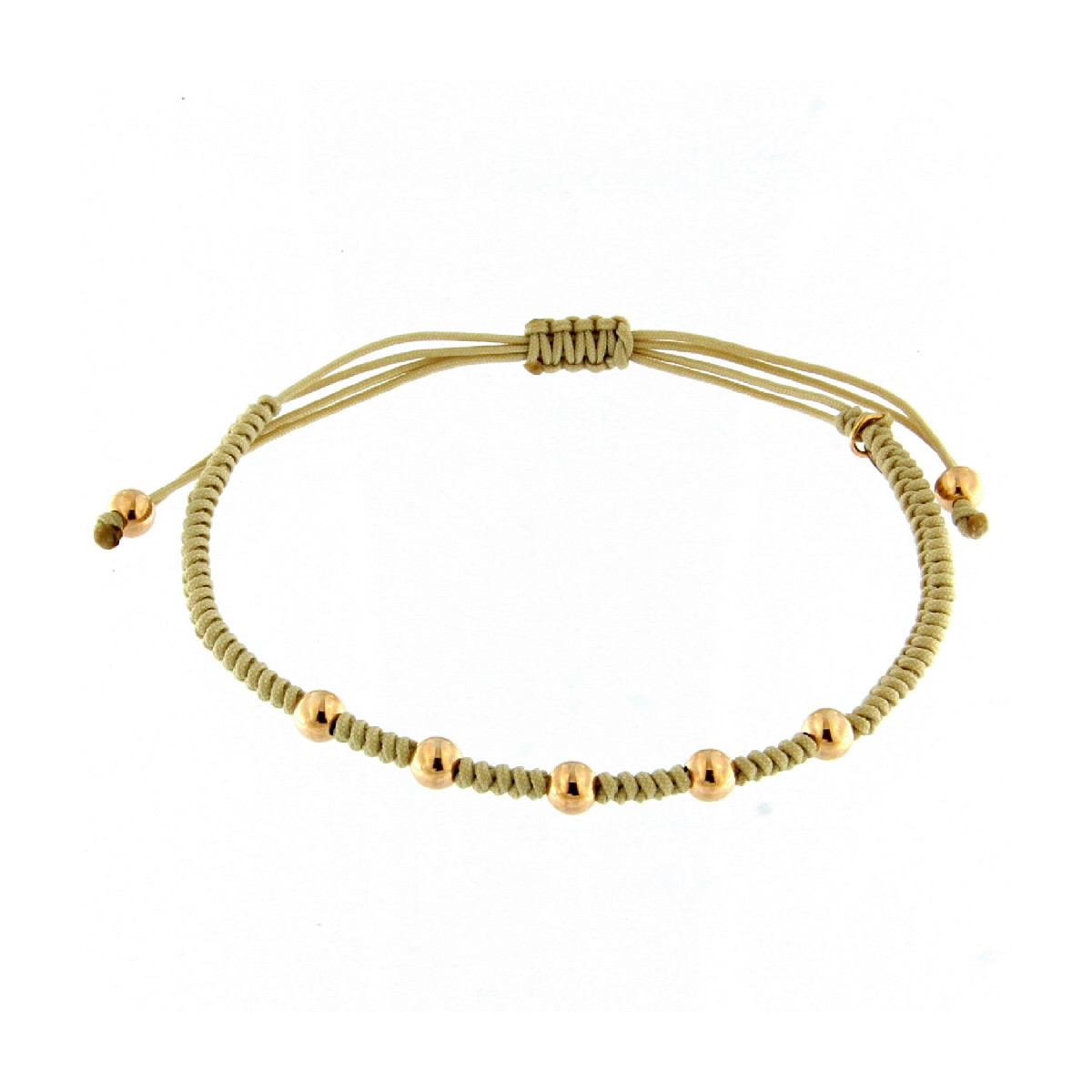 PULSERA JAIBOR ORO ROSA BEIGE - B9544MPBEI