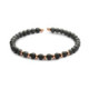 POLSERA ESCLAVA JAIBOR HEMATITE OR ROSA - S4678JP360