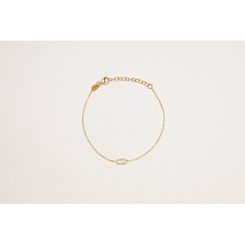 ZIRCONS GOLD ALISIA BRACELET - AL3647ORO