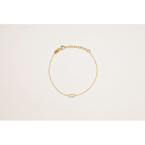 ZIRCONS GOLD ALISIA BRACELET - AL3647ORO