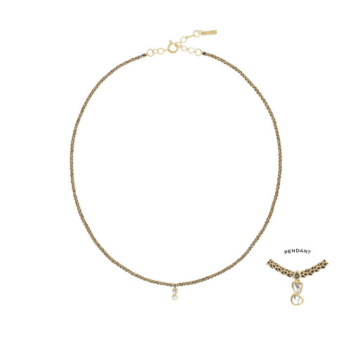 BLACK GOLD MARIE LAURE CHAMOREL NECKLACE - MLS961