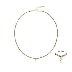 BLACK GOLD MARIE LAURE CHAMOREL NECKLACE - MLS961