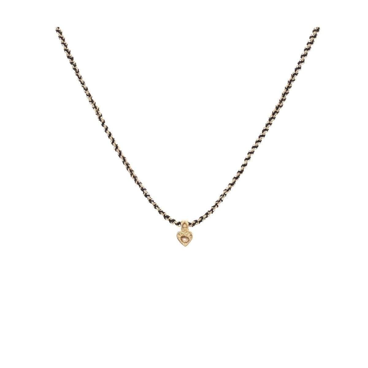 HEART MARIE LAURE CHAMOREL NECKLACE - MLS900
