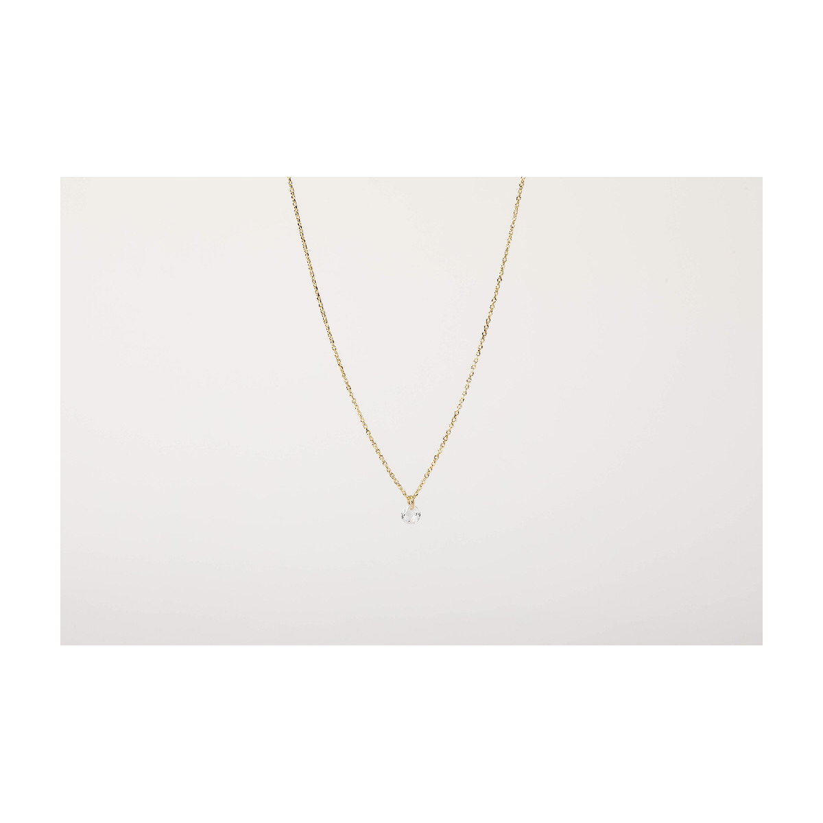 ZIRCON  ALISIA NECKLACE - AL0870ORO ZIRCONE