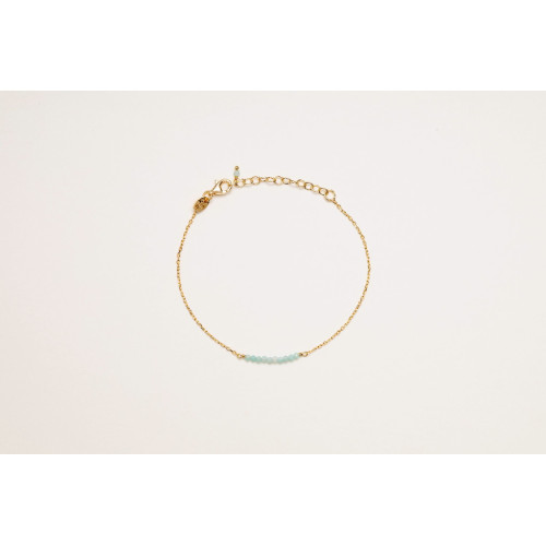 AMAZONITE ALISIA BRACELET - AL0942ORO AMAZZONITE