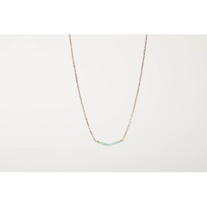 AMAZONITE ALISIA NECKLACE - AL0943ORO AMAZZONITE