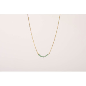AVENTURINE ALISIA NECKLACE - AL0943ORO AVVENTURIN