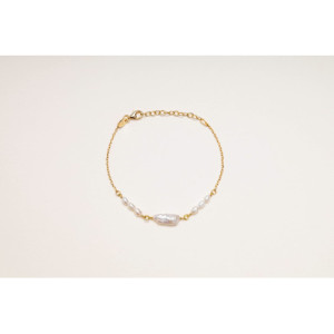 KESHI PEARLS ALISIA BRACELET - AL5111ORO PERLA