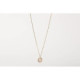 DRUSA QUARTZ ALISIA NECKLACE - AL5195ORO CRISTALLOA