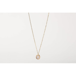 DRUSA QUARTZ ALISIA NECKLACE - AL5195ORO CRISTALLOA