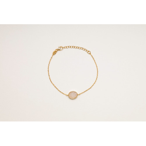 DRUSA QUARTZ ALISIA BRACELET - AL5196ORO AGATABIANC