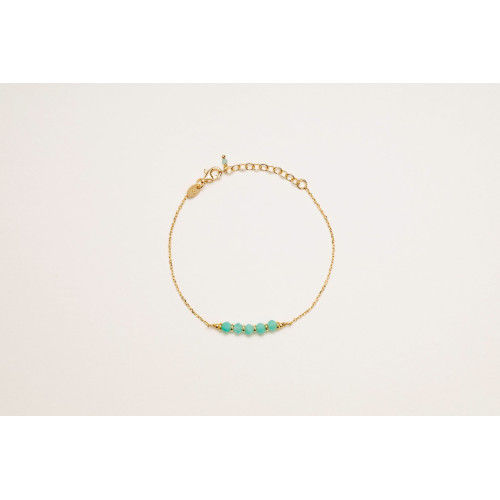 AMAZONITE ALISIA BRACELET - AL4061ORO AMAZZONITA