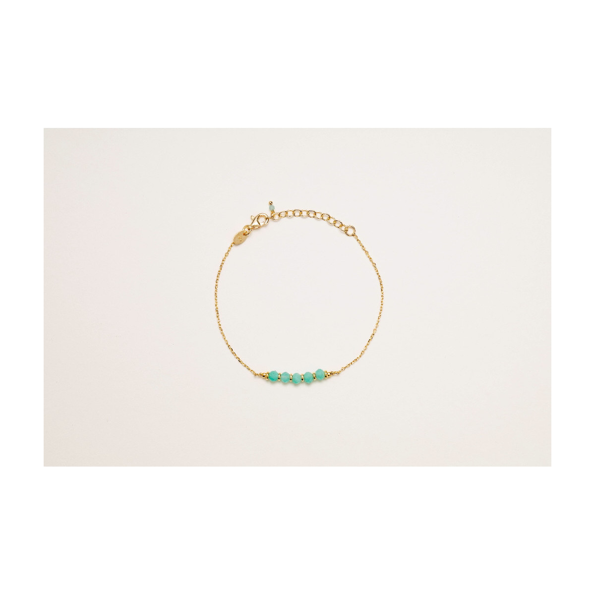 AMAZONITE ALISIA BRACELET - AL4061ORO AMAZZONITA