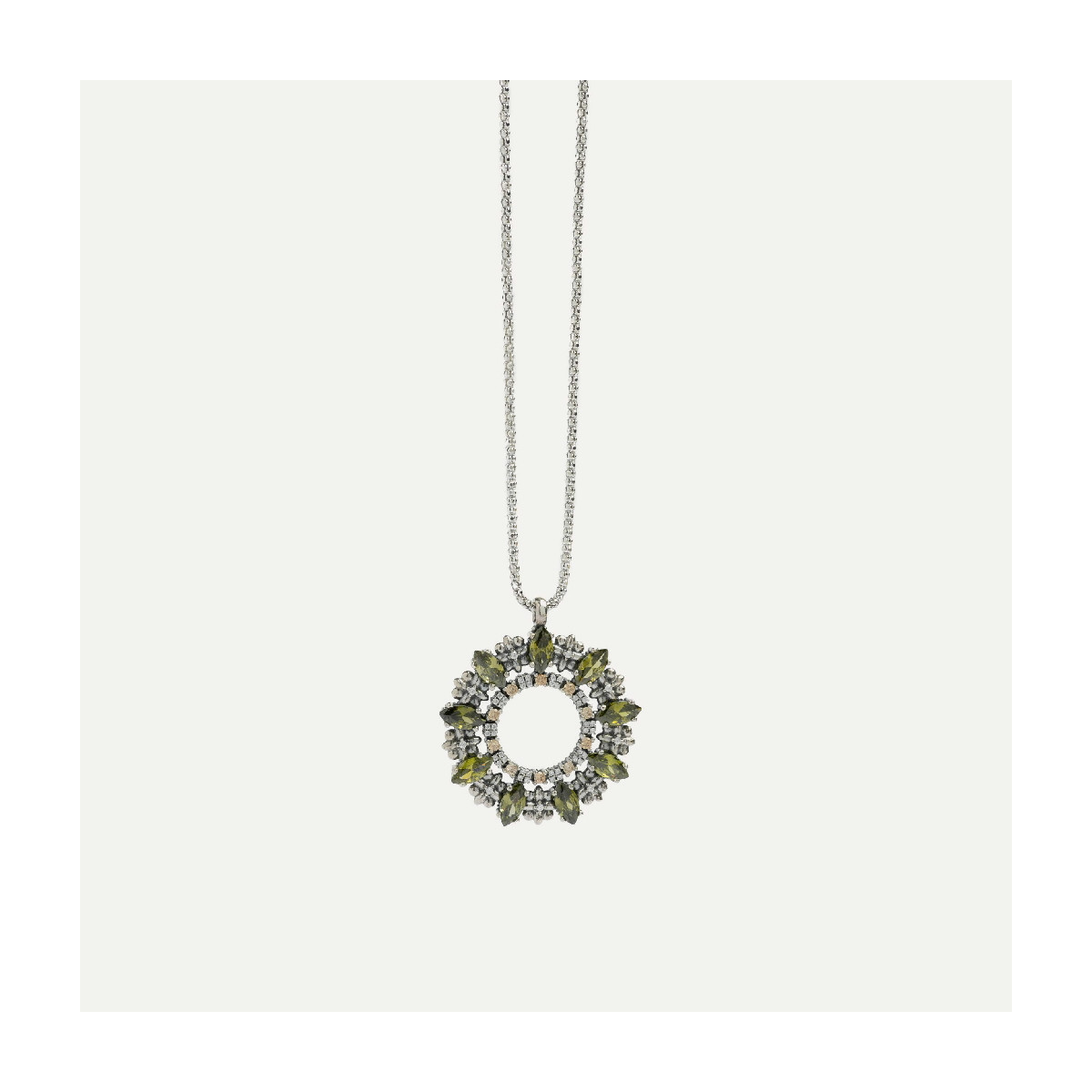 GREEN SUNFIELD NECKLACE - CL067570