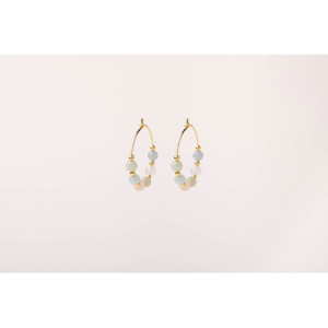 MORGANITE ALISIA EARRINGS - AL5469ORO MORGANITE