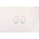 AMAZONITE ALISIA EARRINGS - AL2537ORO AMAZZONITE