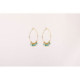 AMAZONITE ALISIA EARRINGS - AL0905ORO APATITE