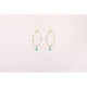 AMAZONITE ALISIA EARRINGS - AL1778ORO AMAZZONITE