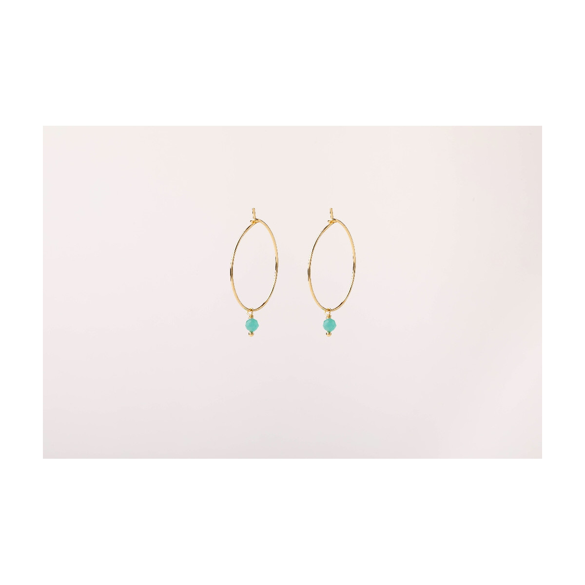 AMAZONITE ALISIA EARRINGS - AL1778ORO AMAZZONITE