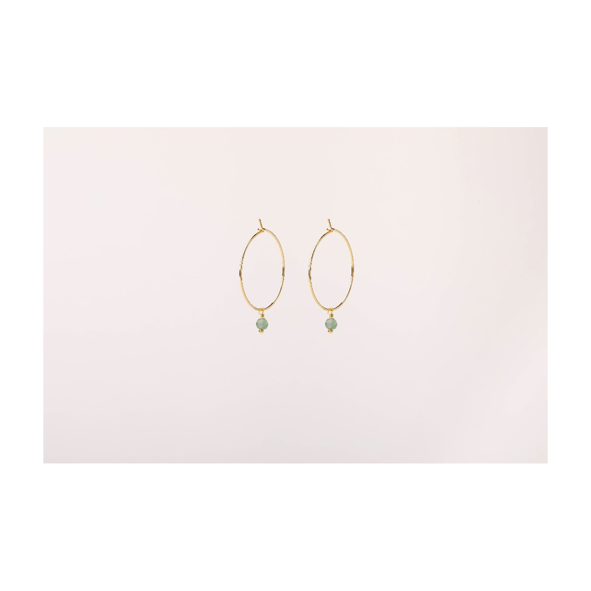 AVENTURINE ALISIA EARRINGS - AL1778ORO AVVENTURIN