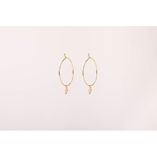 ROSE OPAL ALISIA EARRINGS - AL1778ORO OPALEROSA