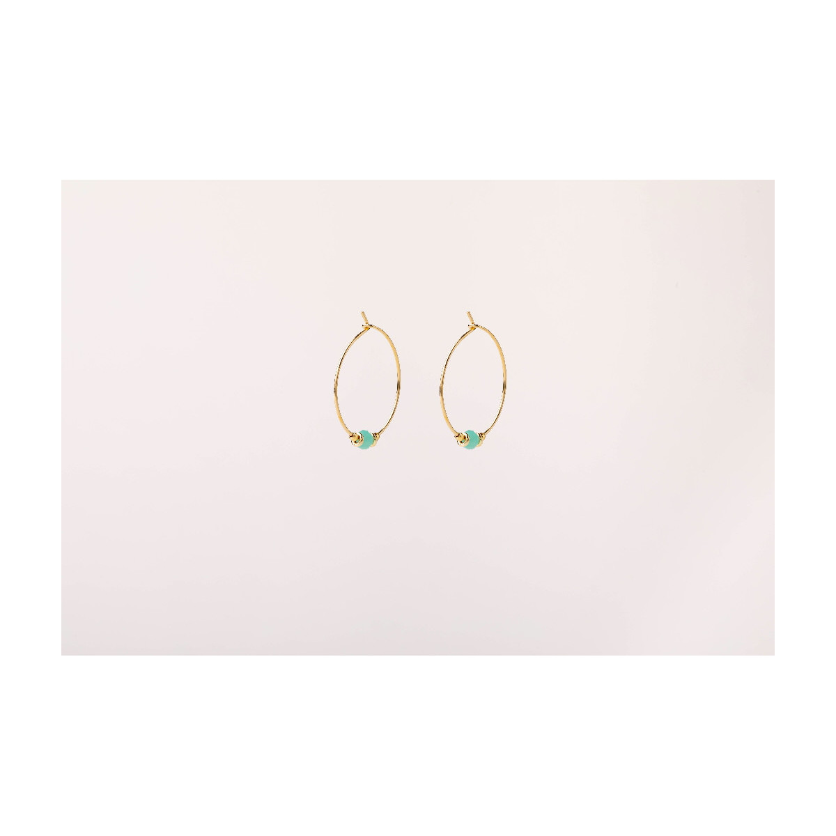 AMAZONITE ALISIA EARRINGS - AL4063ORO AMAZZONITE