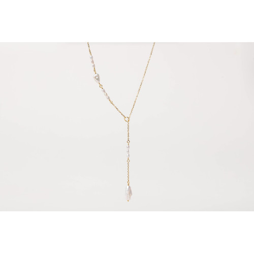 PEARLS ALISIA NECKLACE - AL5113ORO PERLA