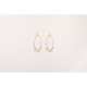 AQUAMARINE ROSE QUARTZ ALISIA EARRINGS - AL5665ORO AQUAMAR-QR