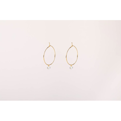 ZIRCON ALISIA EARRINGS - AL0898ORO ZIRCONE