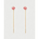 PENDIENTES PDPAOLA RHODOCHROSITE LUNA - ARB1-G56-U