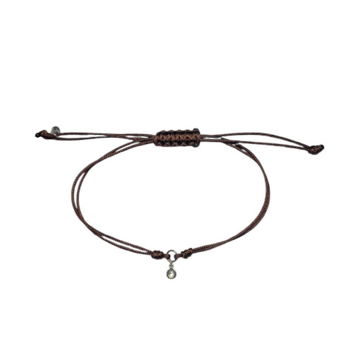 PULSERA EKAN ORO BLANCO  DIAMANTE - 081296