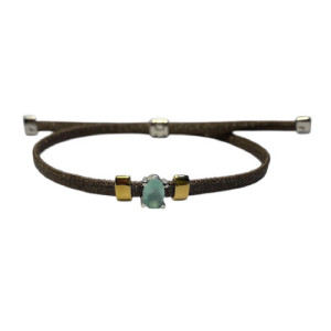 CHALCEODNY TOP SILVER BRACELET - PU8170PM