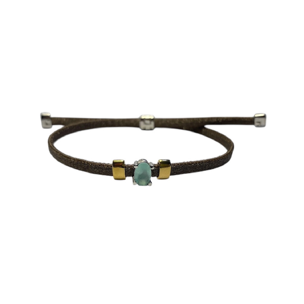 CHALCEODNY TOP SILVER BRACELET - PU8170PM