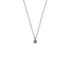 0,26 CARATS LAB DIAMOND TOP SILVER NECKLACE - DCO0013P 0,26 CARATS LAB DIAMOND TOP SILVER NECKLACE - DCO0013P