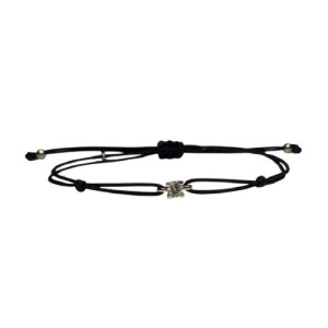 0,26 LAB DIAMOND SILVER TOP SILVER BRACELET - DPU0013PMA