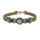 CHALCEODNY TOP SILVER BRACELET - PU8125PC CHALCEODNY TOP SILVER BRACELET - PU8125PC